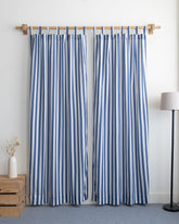 India Online Handcrafted Striped Printed Cotton Curtains