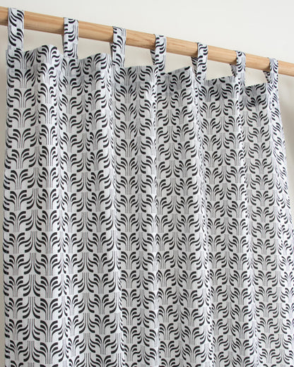 India Organic Cotton Block Printed Curtains for Home Decor