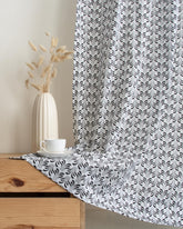 India Organic Cotton Block Printed Curtains for Home Decor