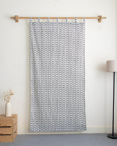India Organic Cotton Block Printed Curtains for Home Decor