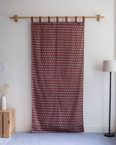 India Premium Booti Block Printed Cotton Curtains Online