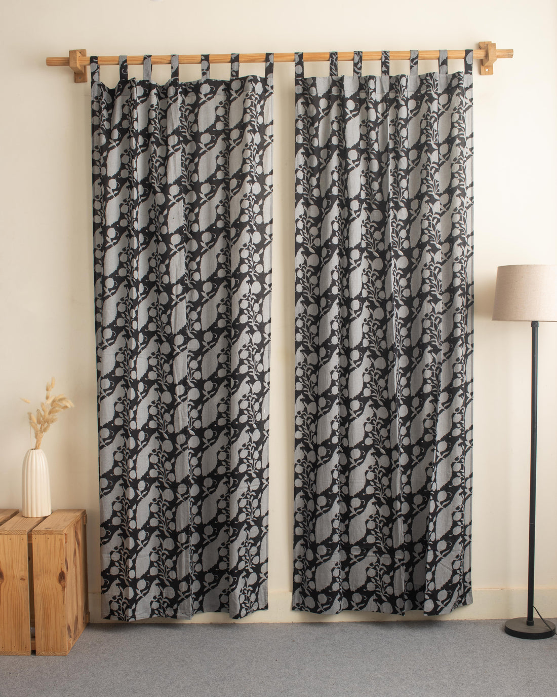 Indian Block Print Curtains for Home Decor