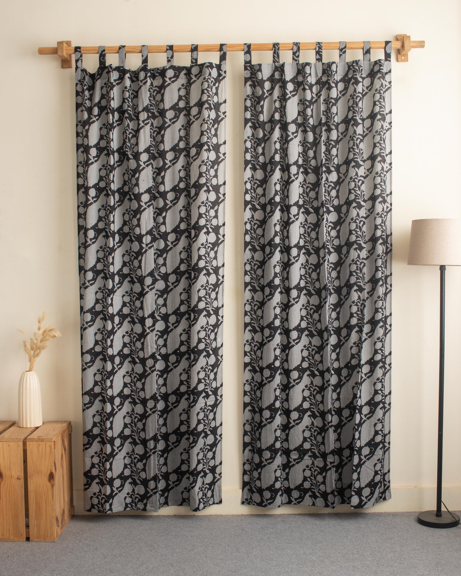 Indian Block Print Curtains for Home Decor