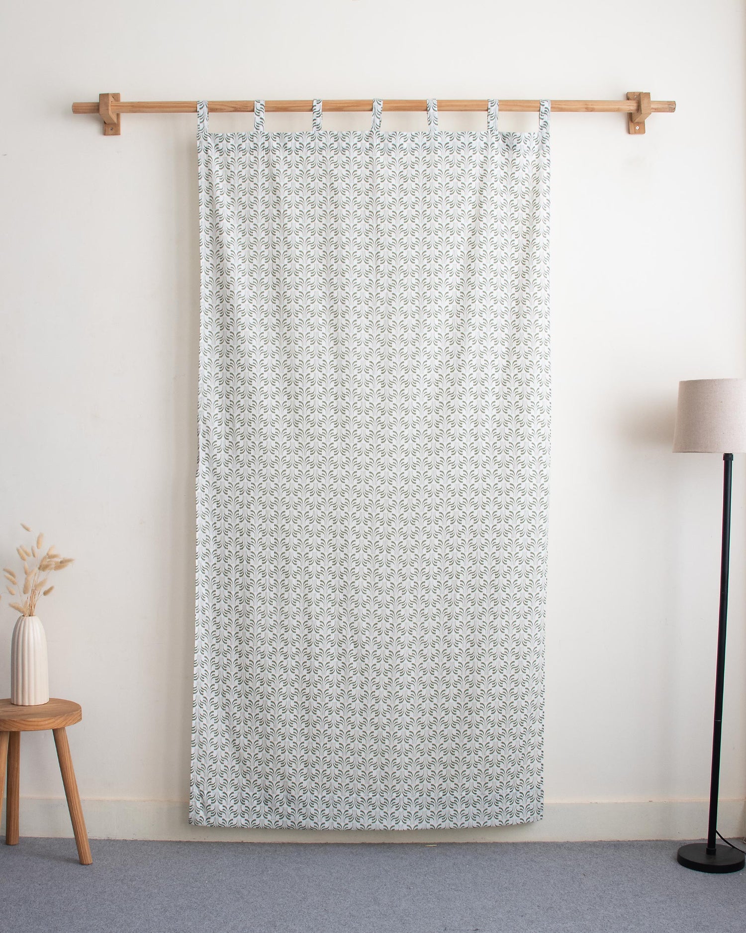 Indian Block Printed Cotton Curtains For Room Decor