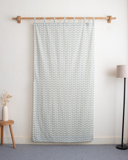 Indian Block Printed Cotton Curtains For Room Decor