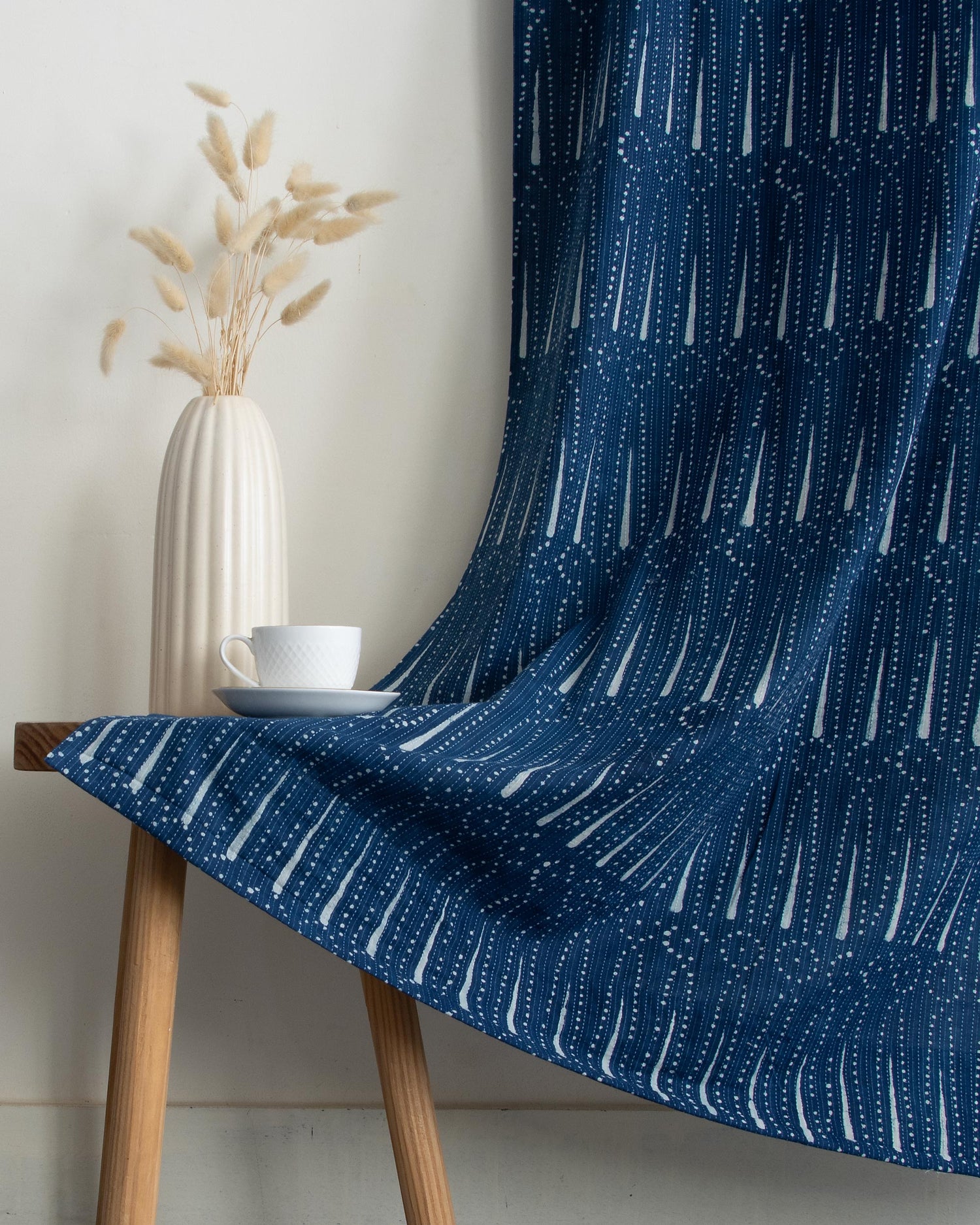 Indian Block Printed Cotton Curtains Online