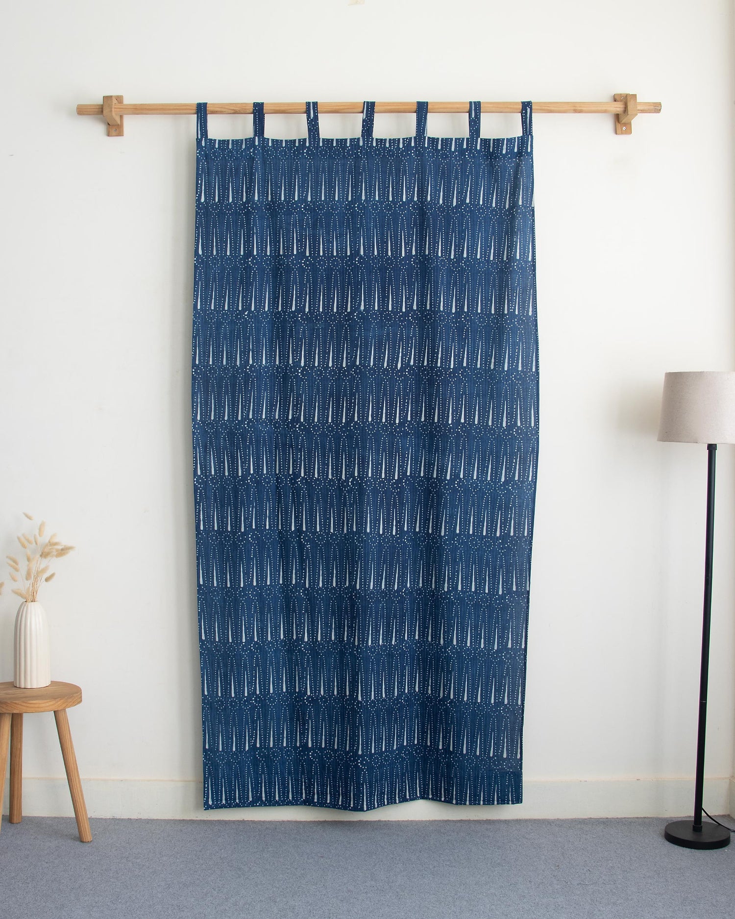 Indian Block Printed Cotton Curtains Online