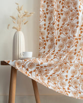  Indian Block Printed Cotton Curtains for Dining Room