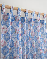 Indian Block Printed Curtains for Bedroom 