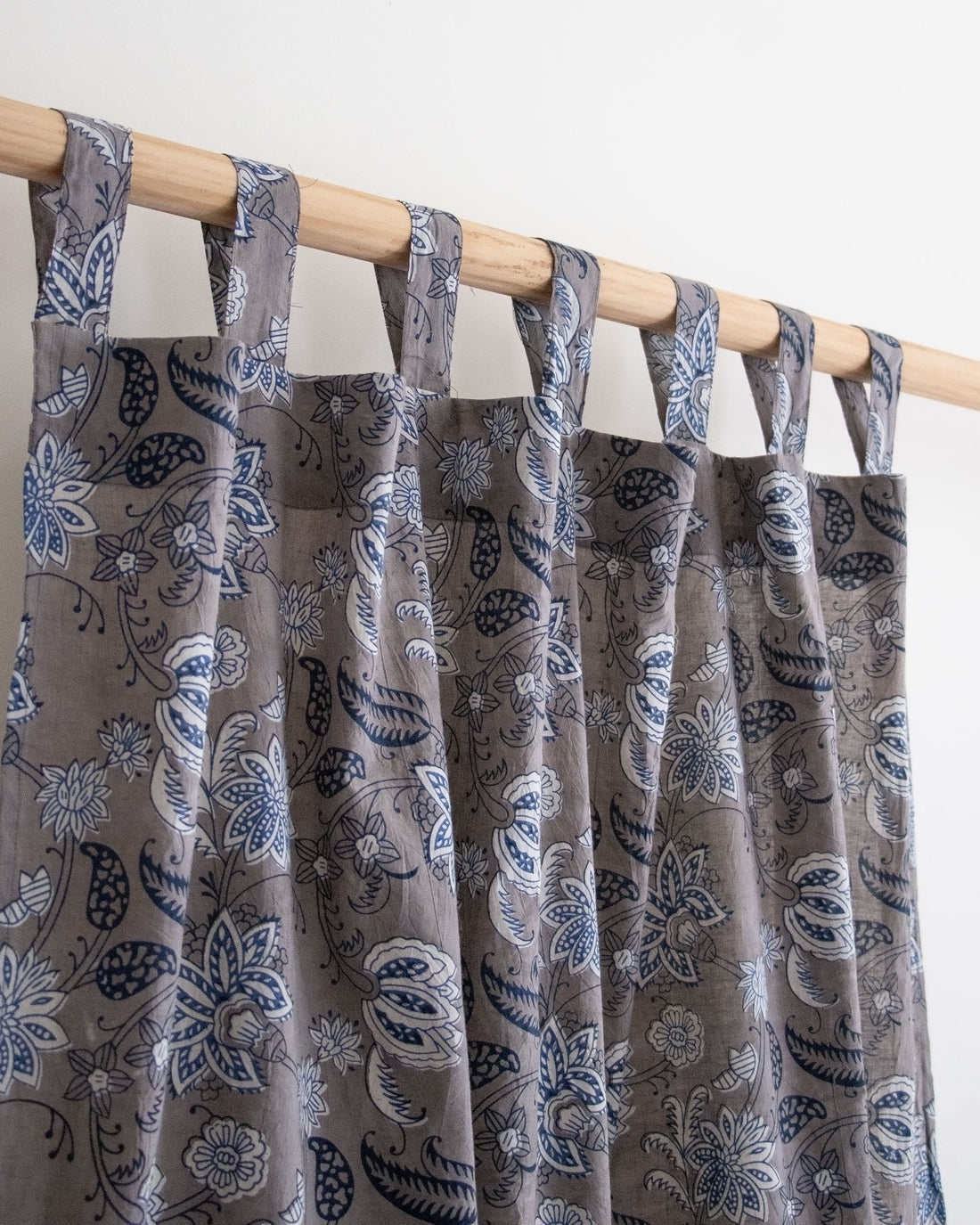 Indian Block Printed Curtains for Bedroom Online