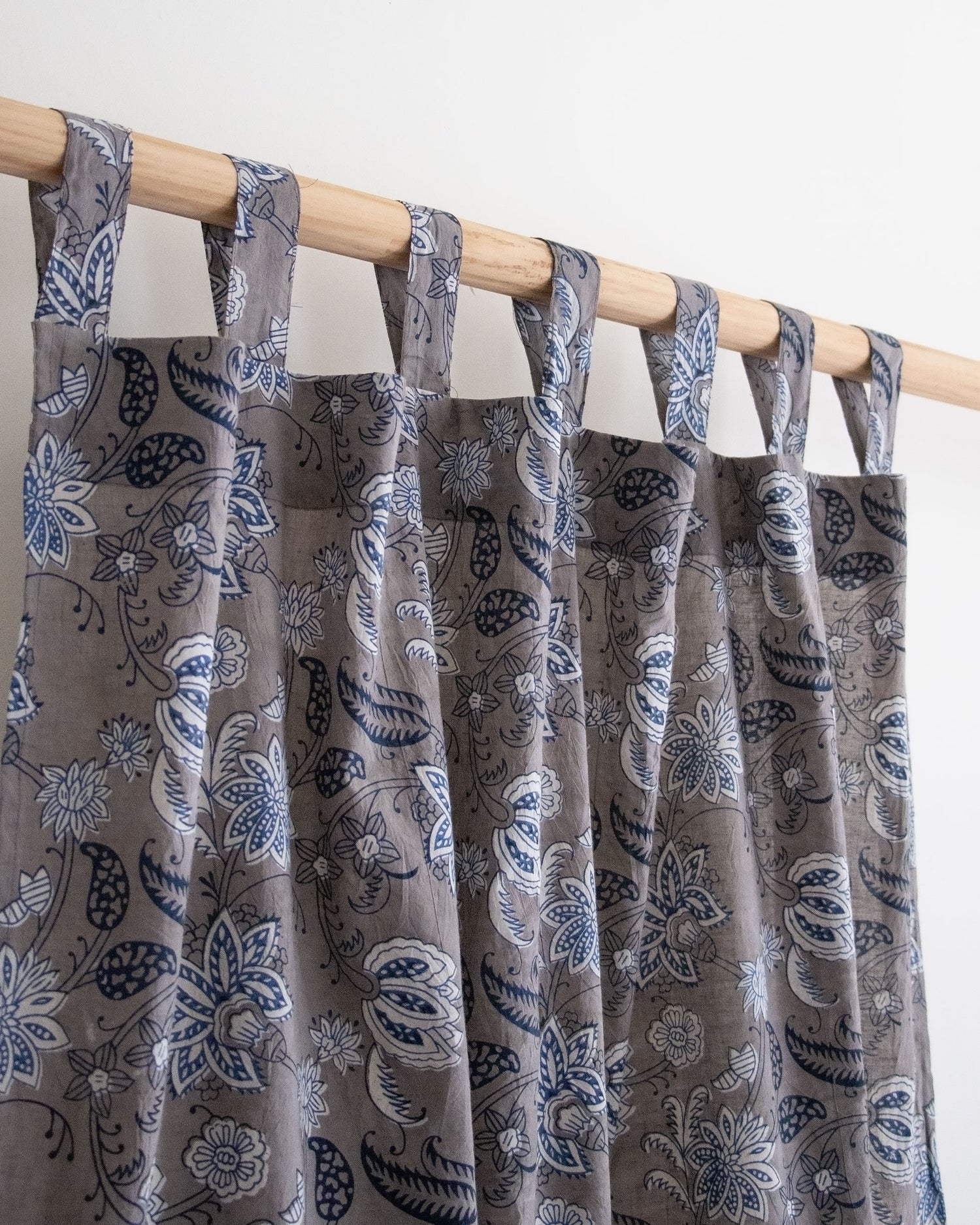 Indian Block Printed Curtains for Bedroom Online