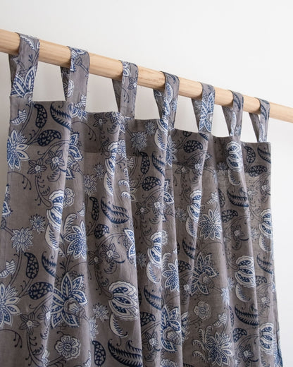 Indian Block Printed Curtains for Bedroom Online