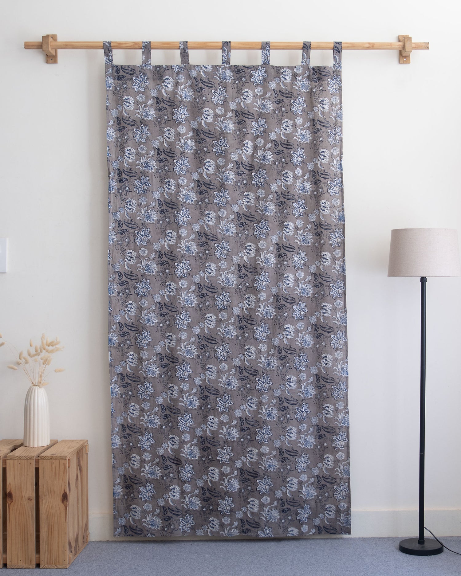 Indian Block Printed Curtains for Bedroom Online
