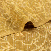 Indian Block Printed Handmade Dabu Kantha Fabric By The Yard