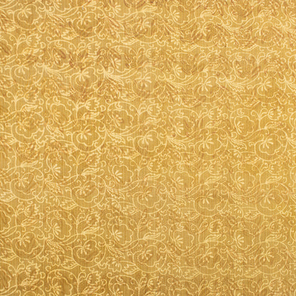 Indian Block Printed Handmade Dabu Kantha Fabric By The Yard
