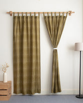 Indian Block Printed Soft Cotton Curtains for Living Room