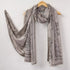 Indian Brown Cotton Dupatta Hand Block Printed Online