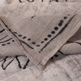 Indian Brown Cotton Dupatta Hand Block Printed Online