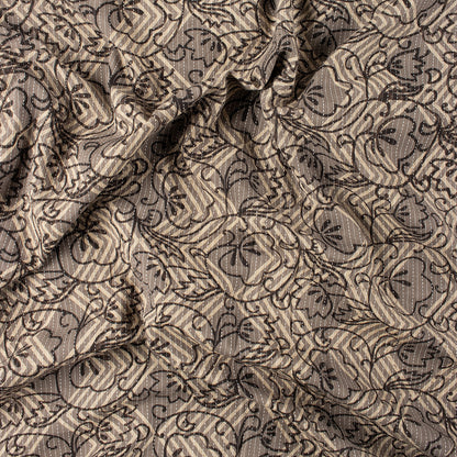 Indian Dabu Hand Block Printed Kantha Fabric by the Yard