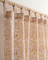 Indian Floral Block Printed Curtains Set for Home 