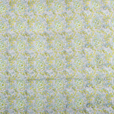 Indian Floral Hand Block Print Fabric