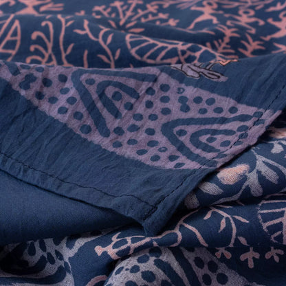 Indian Floral Printed Cotton Dupatta for Women&