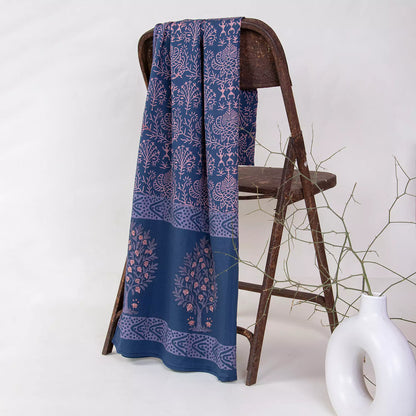 Indian Floral Printed Cotton Dupatta for Women&