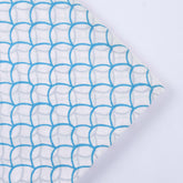 Indian Hand Block Organic Natural Cotton Fabric