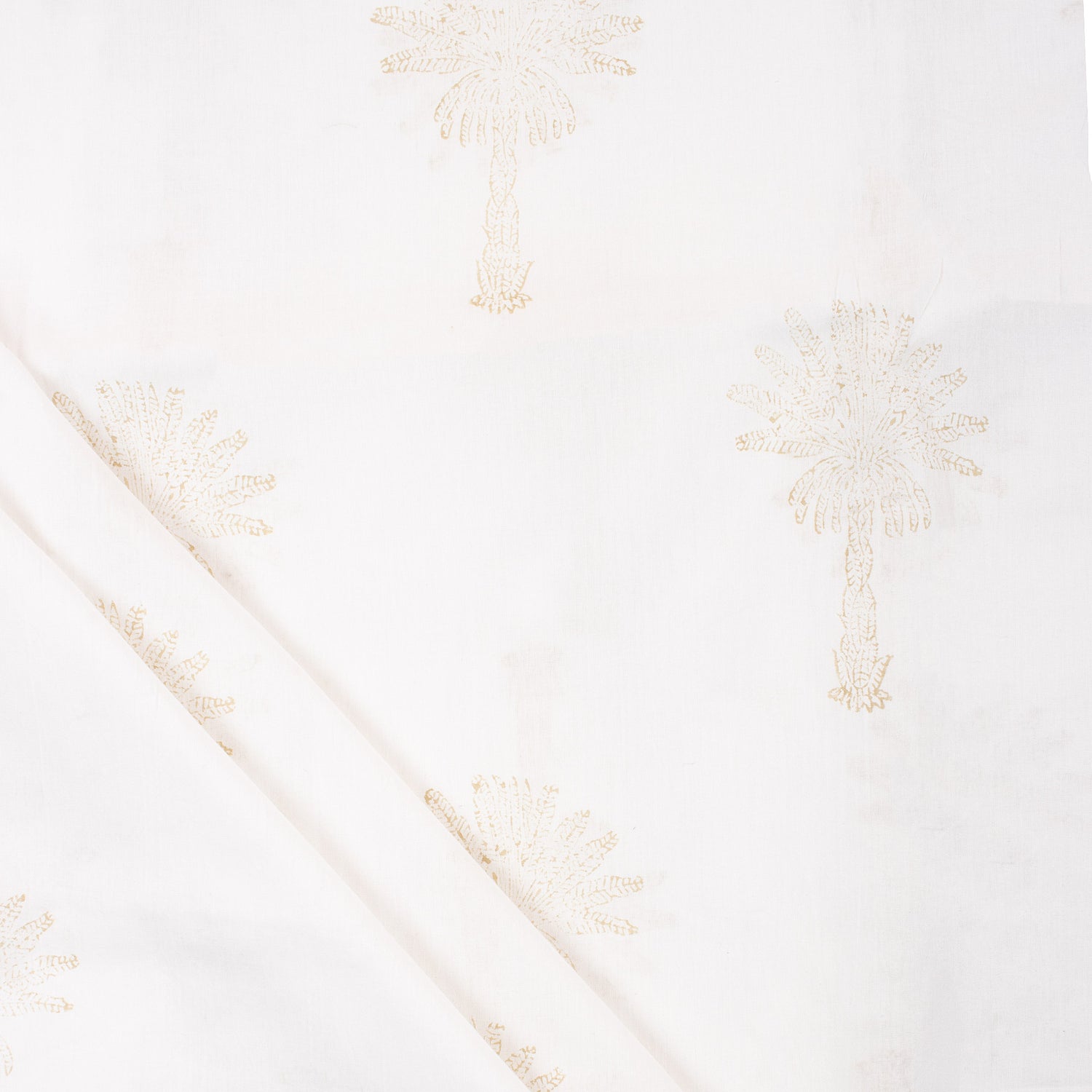 Indian Hand Block Palm Print 100% Cotton Fabric