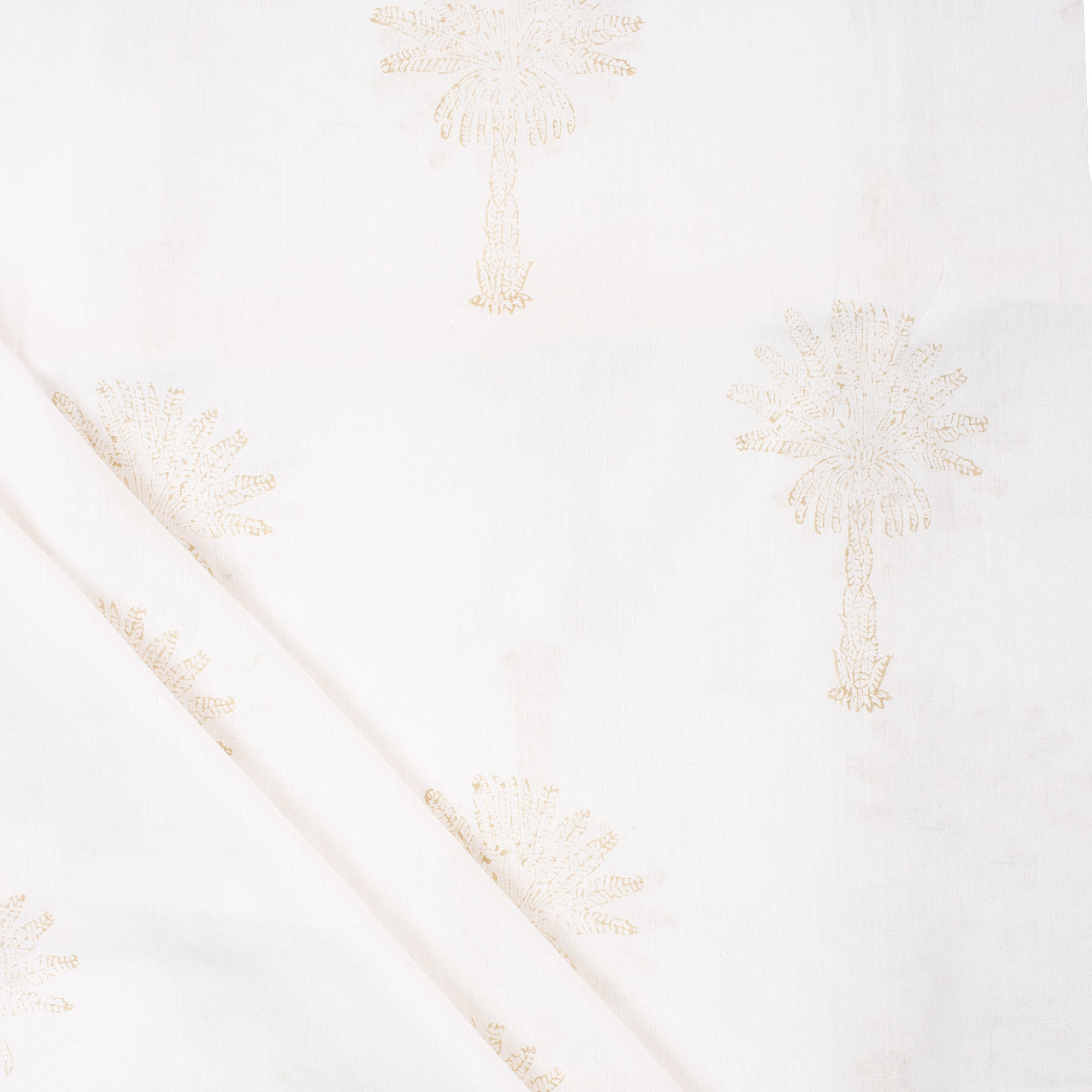 Indian Hand Block Palm Print 100% Cotton Fabric