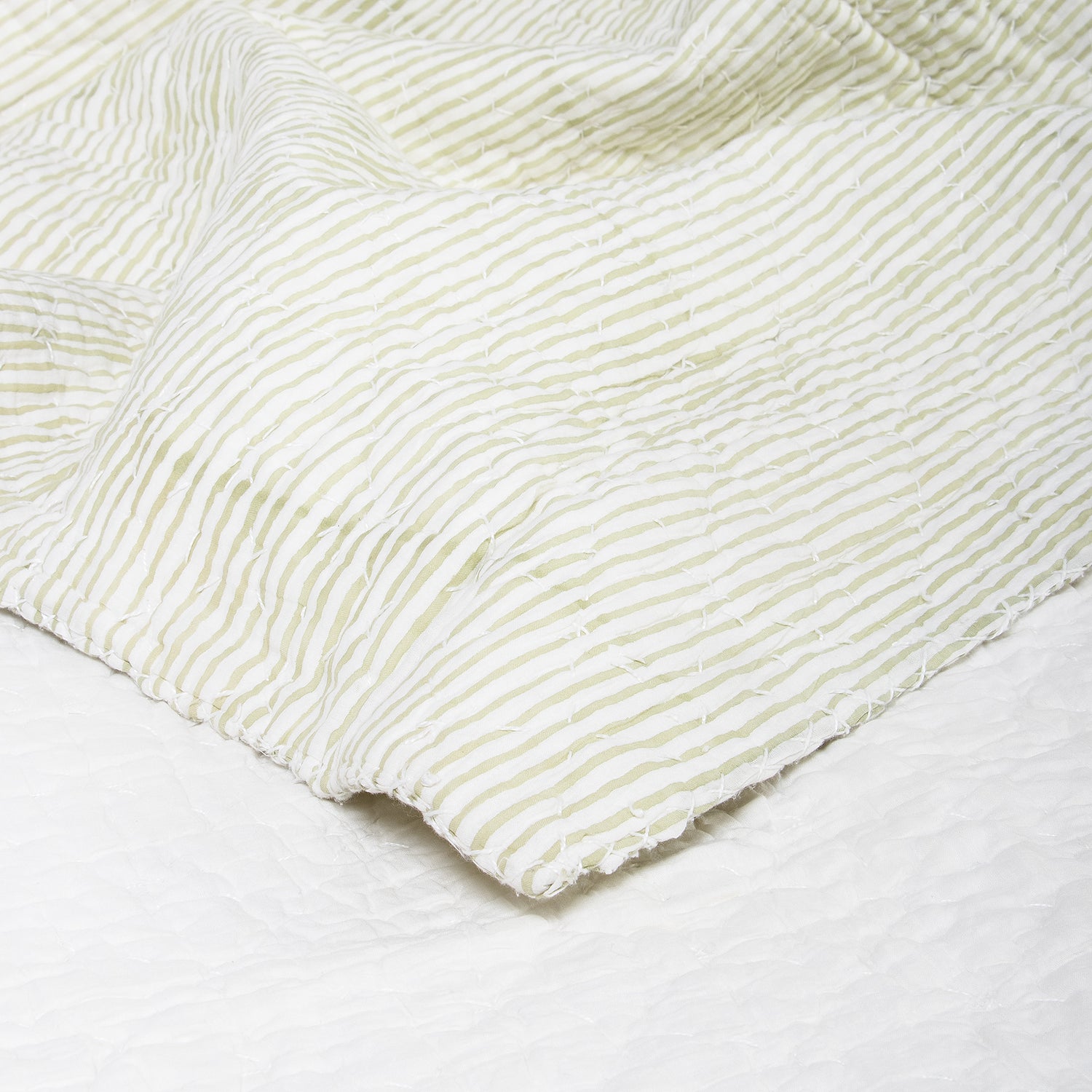  Indian Hand Block Print Cotton Kantha Winter Quilts