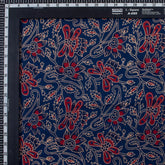 Indian Hand Block Printed Ajrakh Dress Fabric