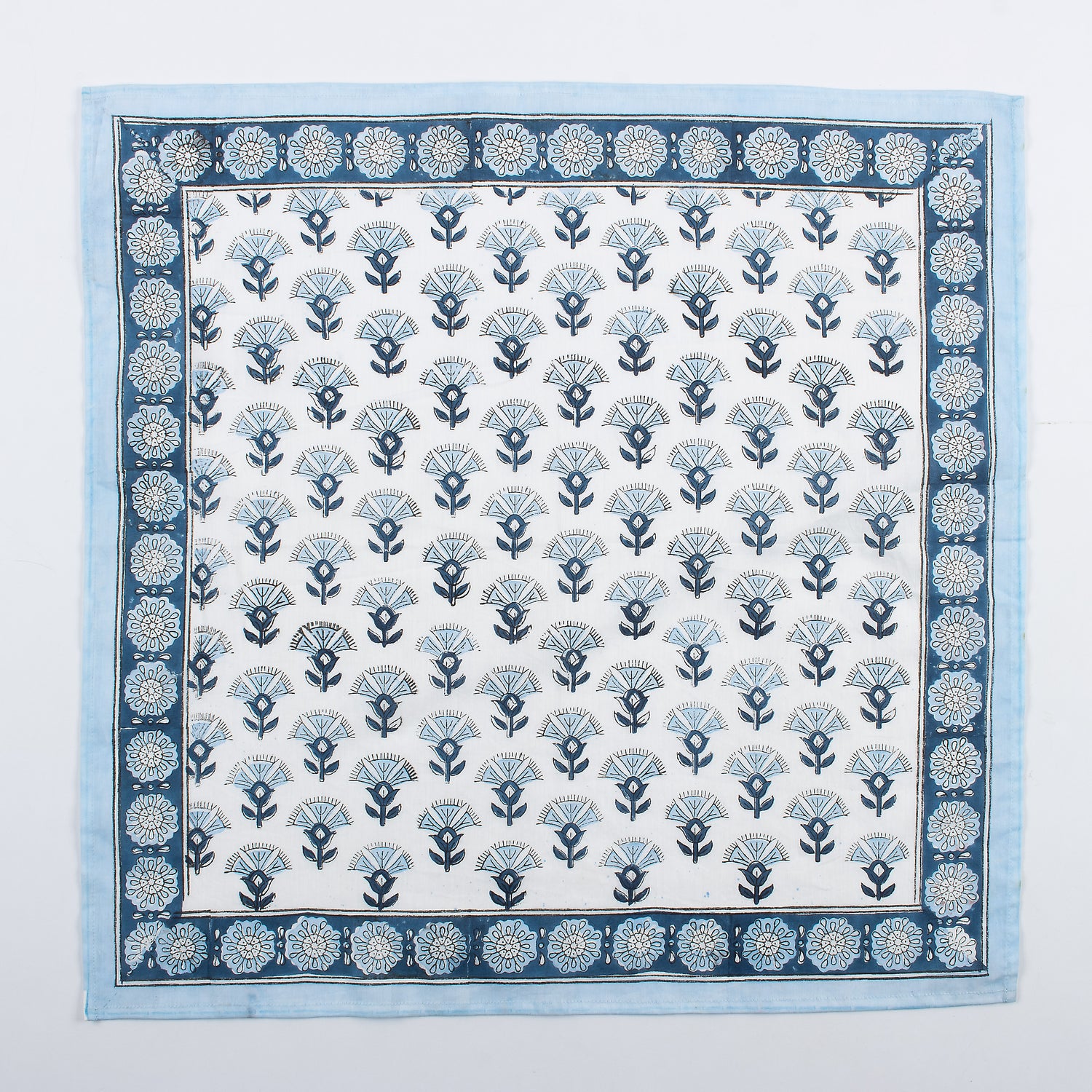 Indian Hand Block Printed Cotton Bandanas For Men &amp; Women&