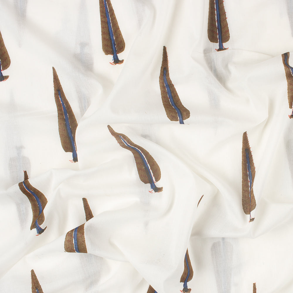 Indian Hand Block Printed Cotton Fabric