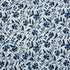 Indian Hand Block Printed Cotton Indigo Running Fabric
