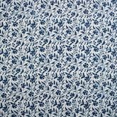 Indian Hand Block Printed Cotton Indigo Running Fabric