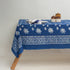 Indian Hand Block Printed Floral Dining Cotton Table Cloth