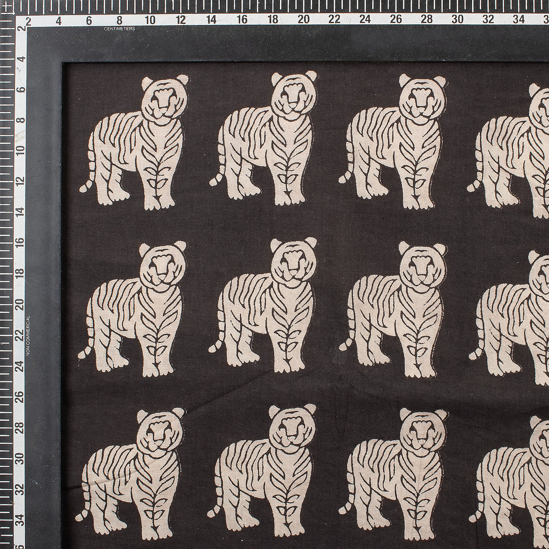 Indian Hand Block Printed Pure Cotton Bagru Fabric