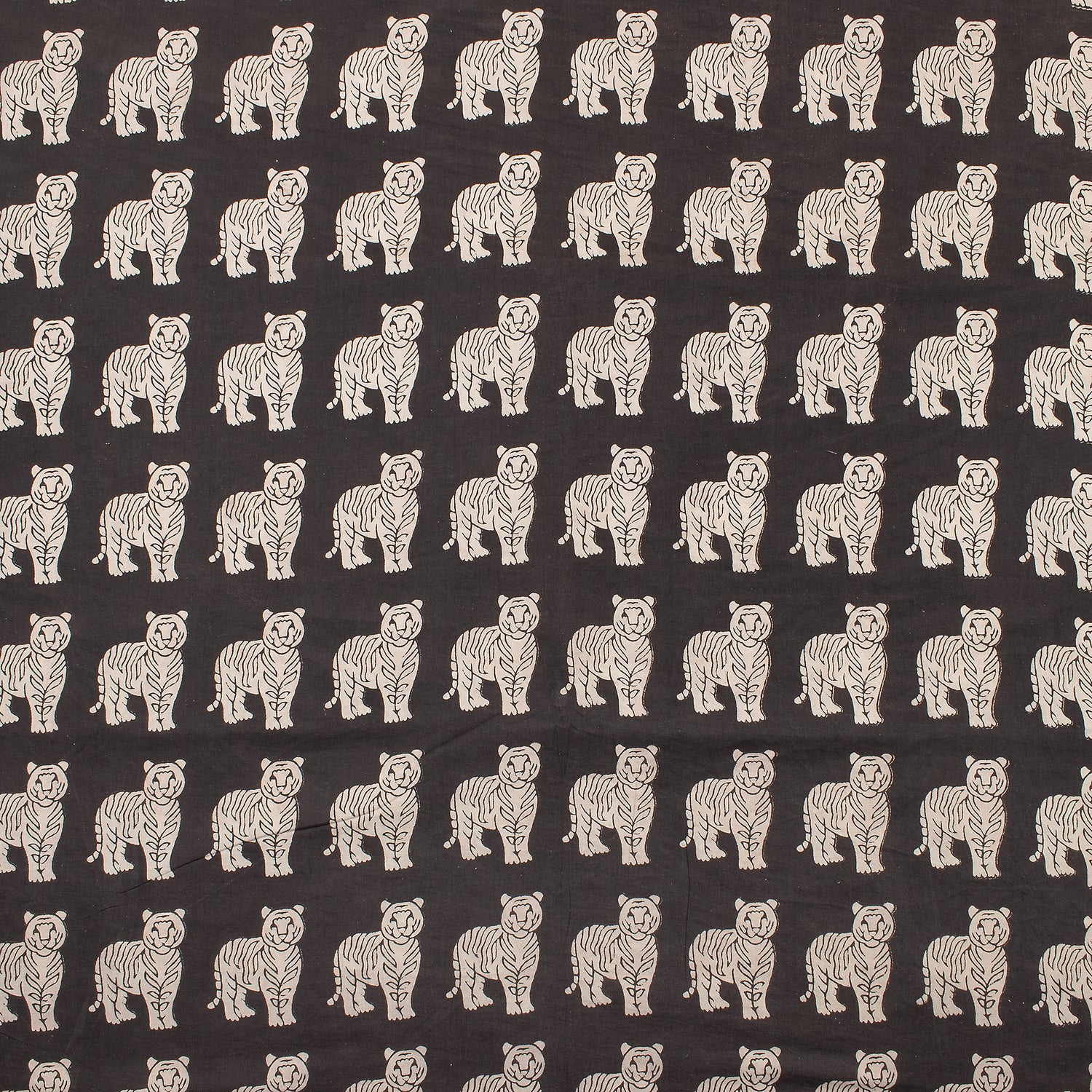Indian Hand Block Printed Pure Cotton Bagru Fabric