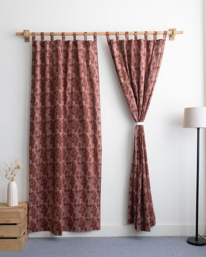 Indian Handcrafted Organic Cotton Curtains for Room Decor