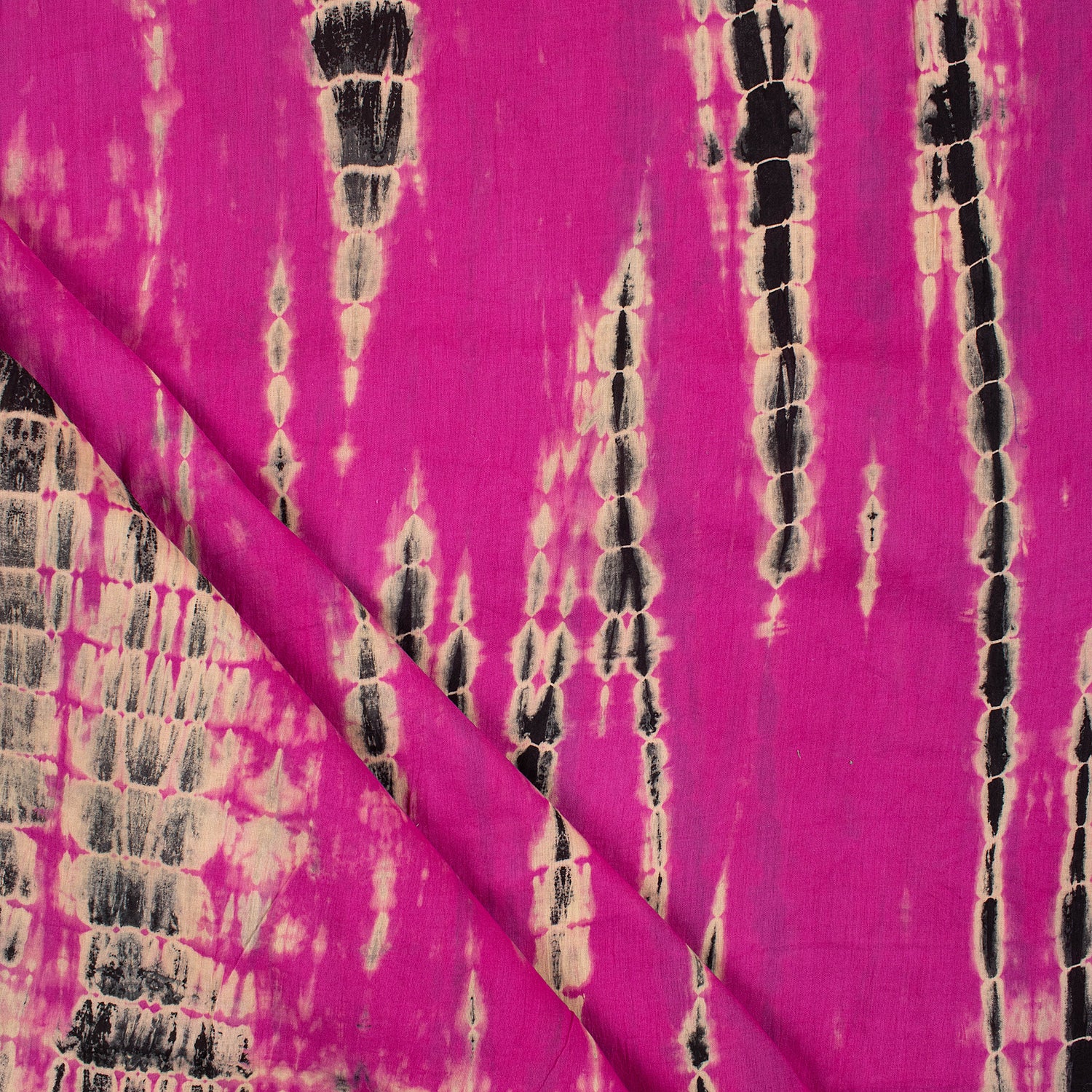 Indian Handmade Tie Dye Shibori Fabric