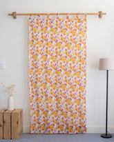 Indian Horse Block Printed Cotton Curtains Online