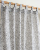Indian Leaf Block Printed Curtains for living Room