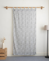 Indian Leaf Block Printed Curtains for living Room