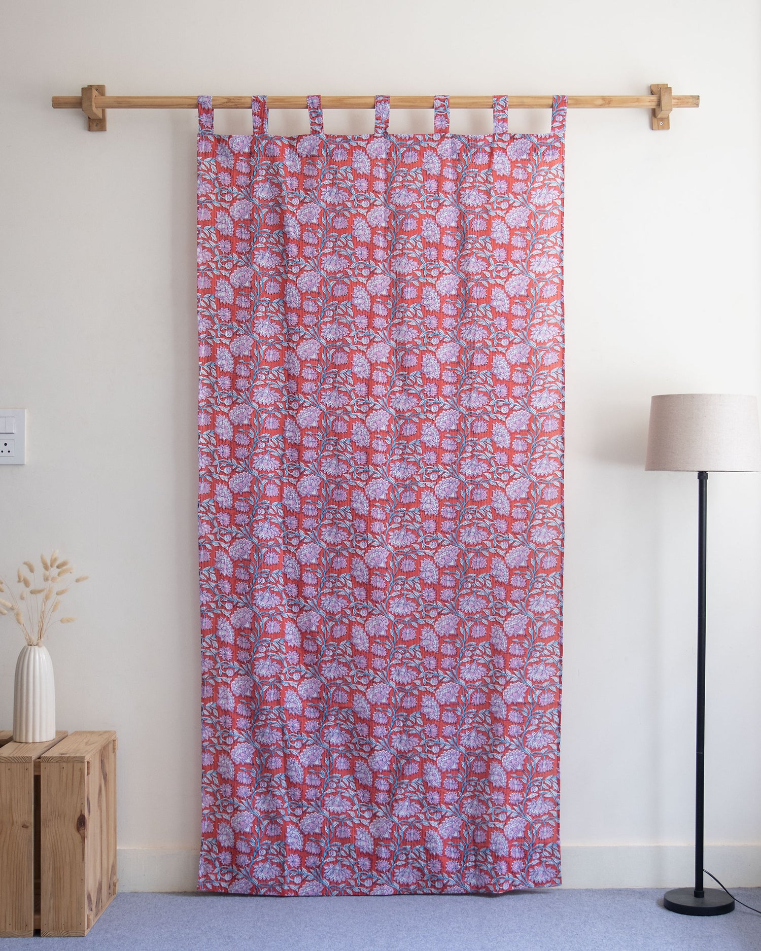 Indian Organic Cotton Block Printed Curtains Online