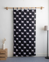 Indian Pichwai Cow Block Printed Cotton Curtains