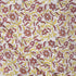 Indian Red Floral Hand Block Print Fabric