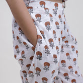 Indian Red Floral Women&
