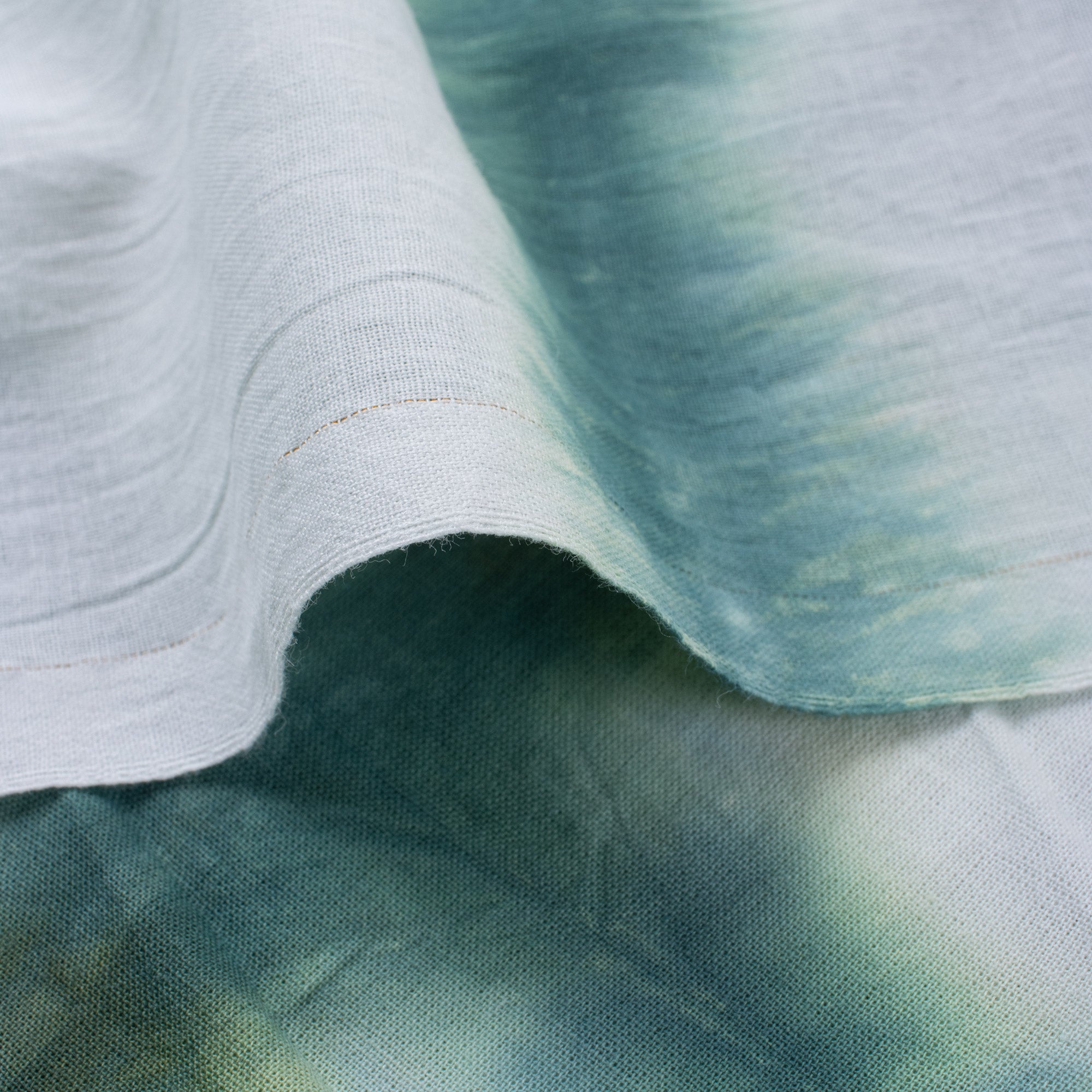 Indian Tie Dye Handmade Check Design Sewing Fabrics