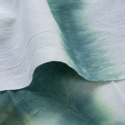 Indian Tie Dye Handmade Check Design Sewing Fabrics